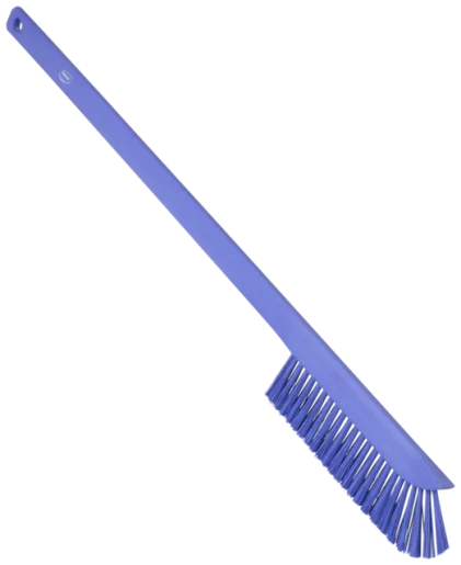 Vikan Ultra smal vaskebørste med langt skaft, 600 mm, Medium, Lilla