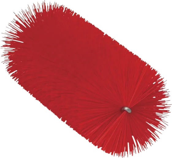 Vikan Rørbørste t/fleksibelt skaft, Ø60 mm, 200 mm, Medium, Rød