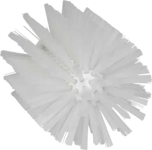 Vikan Rørbørste t/skaft, Ø103 mm, Medium, Hvid