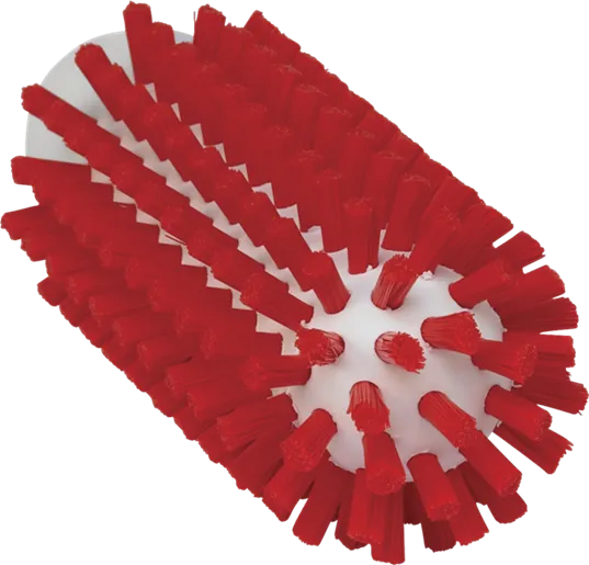 Vikan Rørbørste t/skaft, Ø50 mm, Stiv, Rød
