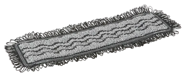Vikan Damp 42 Dark mikrofibermoppe, Lomme, 40 cm, Grå