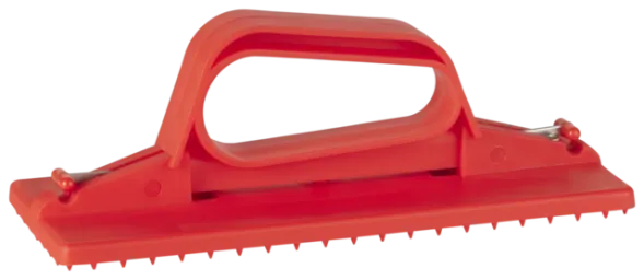 Vikan Skurenylonholder håndmodel, 230 mm, Rød