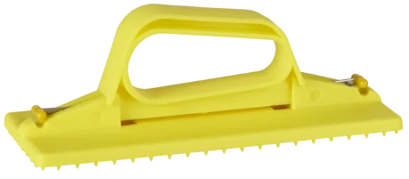Vikan Skurenylonholder håndmodel, 230 mm, Gul