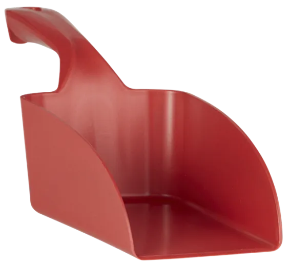 Vikan Håndskovl, Metaldetekterbar, 1 Liter, Rød