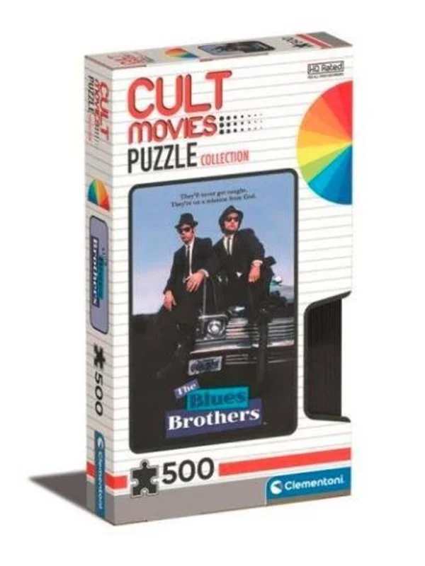 Clementoni 500 pcs High Quality Collection Cult Movies Blues Brothers