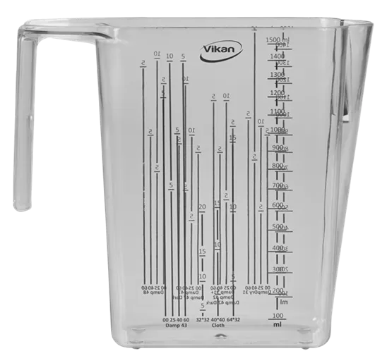 Vikan Præpareringskande, 1,5 Liter, Transparent