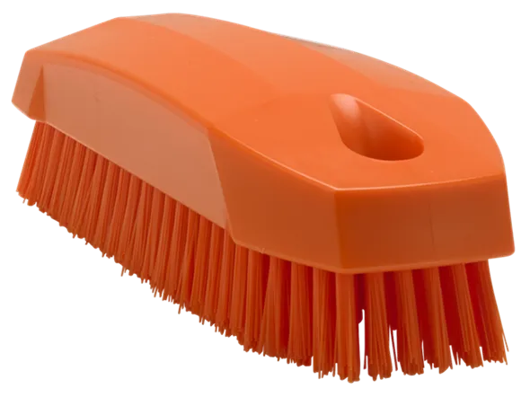 Vikan Håndbørste S / Neglebørste, 130 mm, Stiv, Orange