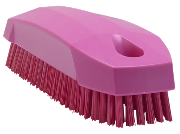 Vikan Håndbørste S / Neglebørste, 130 mm, Stiv, Pink