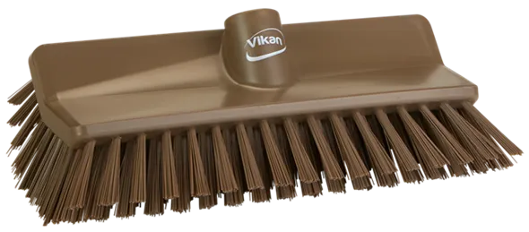 Vikan High-Low børste, 265 mm, Medium, Brun