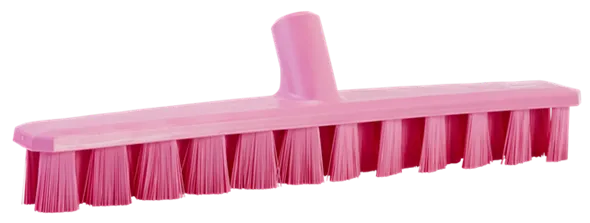 Vikan UST Gulvskrubbe, 400 mm, Stiv, Pink