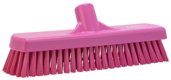 Vikan Væg-/Gulvvaskebørste, 305 mm, Stiv, Pink
