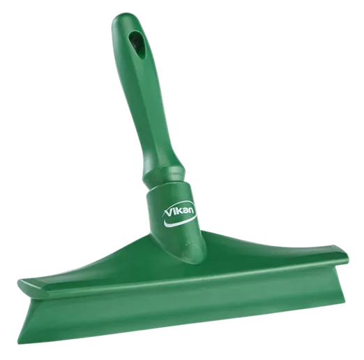 Vikan Ultra hygiejnisk bordskraber m/mini skaft, 245 mm, Grøn