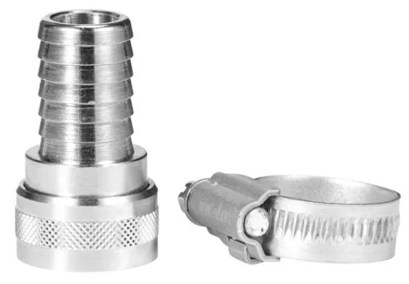 Slangekobling 1/2" til 3/4" slange (Q)