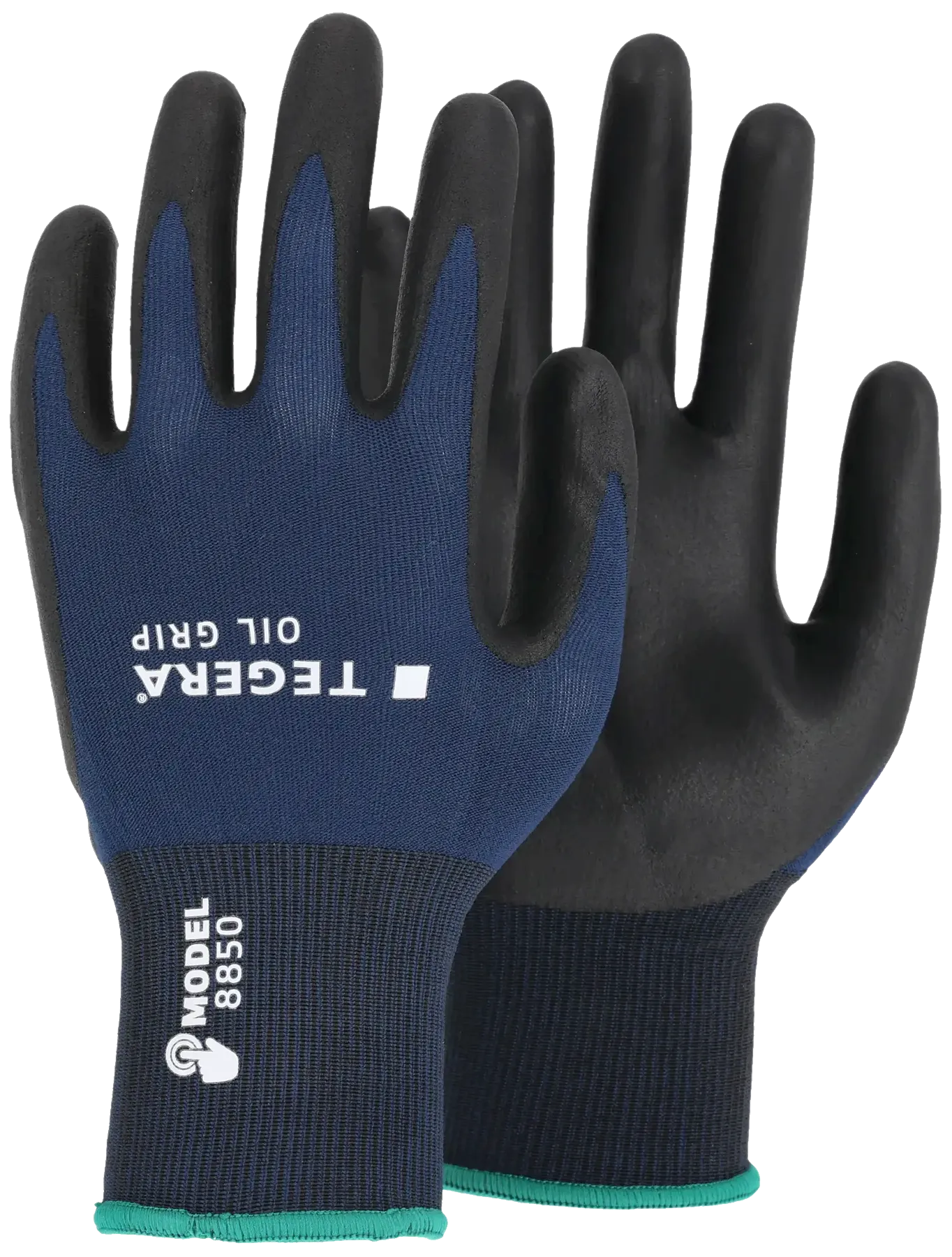 Tegera OilGrip arbejdshandske nitrildyp 8850-7