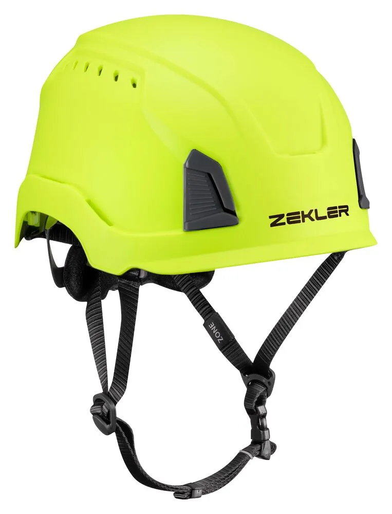 Lett dobbeltsertifisert vernehjelm Zone Hi-Vis Gul