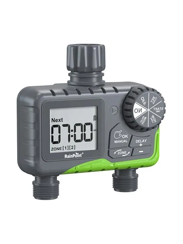 RainPoint 2âZone Hose Timer ITV205