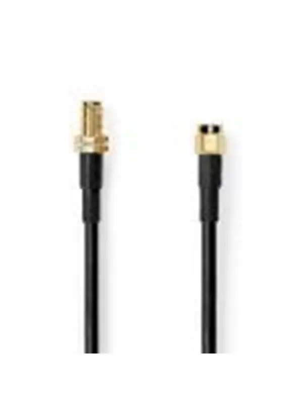 Nedis SMA Cable | SMA Male | SMA Female | Gold Plated | 50 Ohm