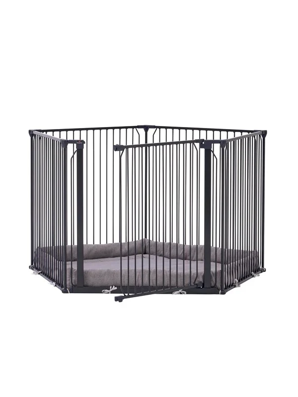 BabyDan CombiFit 5-sided playpen black