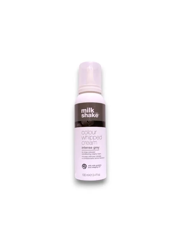 Colour Whipped Cream Organic Fruit Extracts Hair Colour Leave-In Mousse  Intense Gray 100 ml