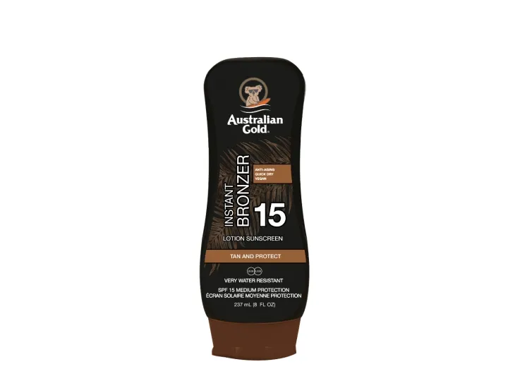 Australian Gold Sunscreen Lotion with Bronzer SP