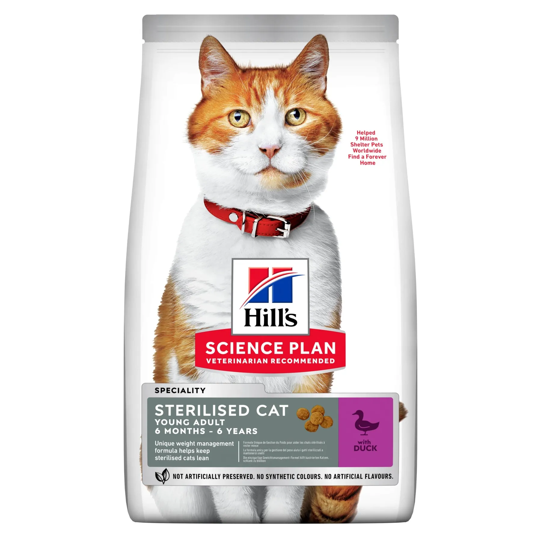Hill`s Young Adult Sterilised Duck - 7 kg