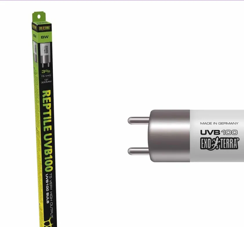 Exo Terra Reptile UVB100  -  T5 3% UVB - 8 watt