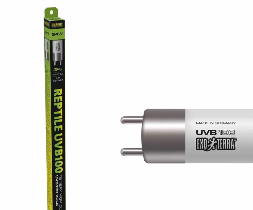 Exo Terra Reptile UVB100  -  T5 3% UVB - 24 watt