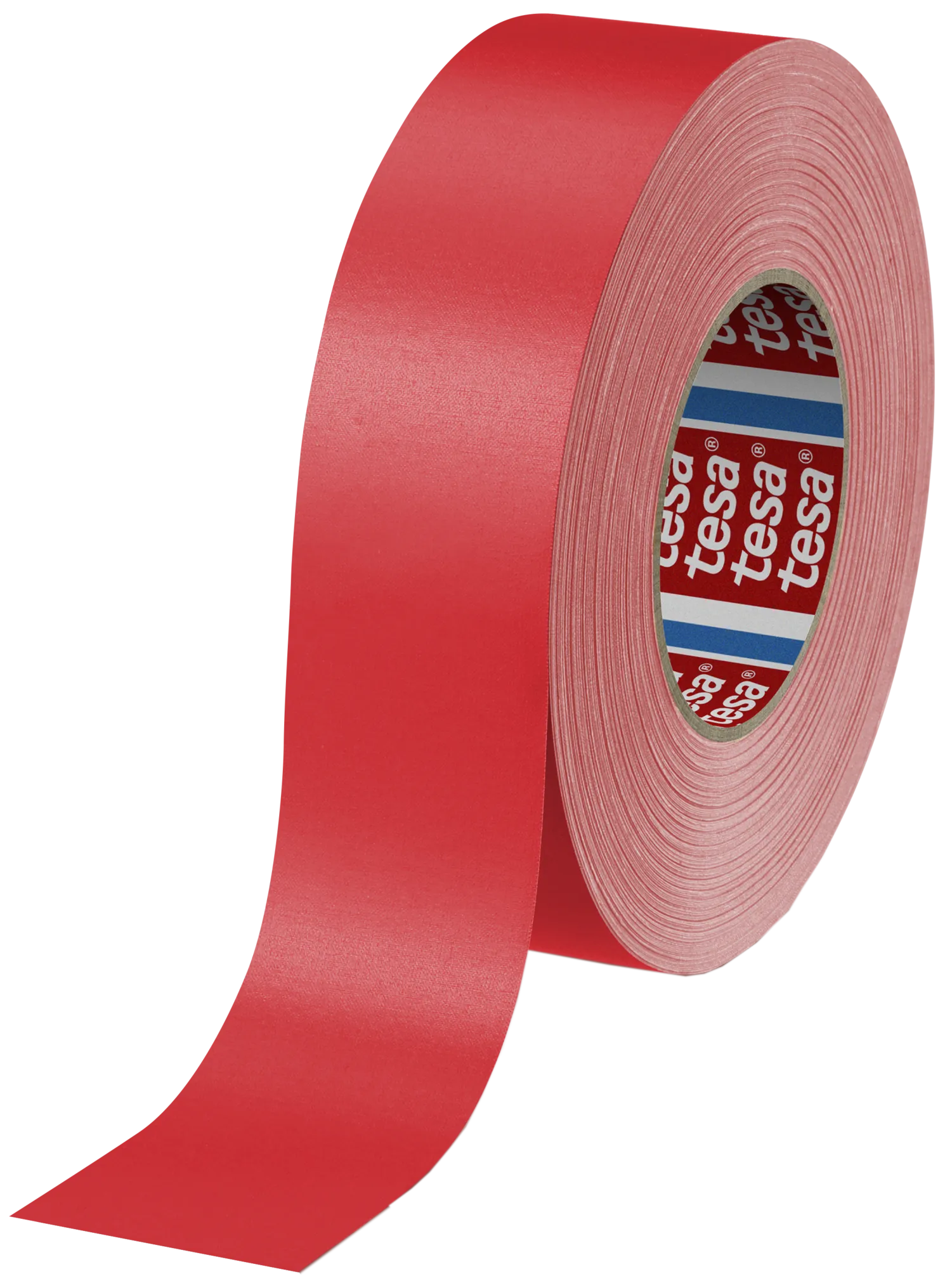 Tesa 4651 Premium lærredstape rød 50mm×50m