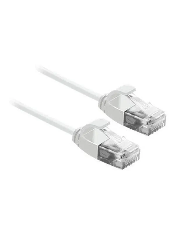 Roline patch cable - 3 m - white - Hvit - 3m