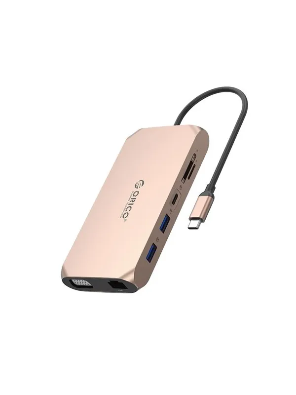 ORICO XCR 12in1 USB-C Docking Station USB-hub - USB 3.1 - 12 porter