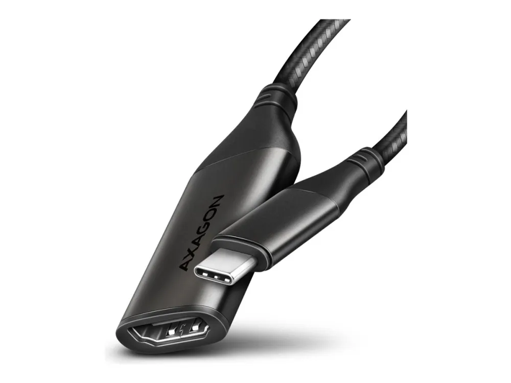 AXAGON RVC-HI2M - adapterkabel - HDMI / USB - 25 cm