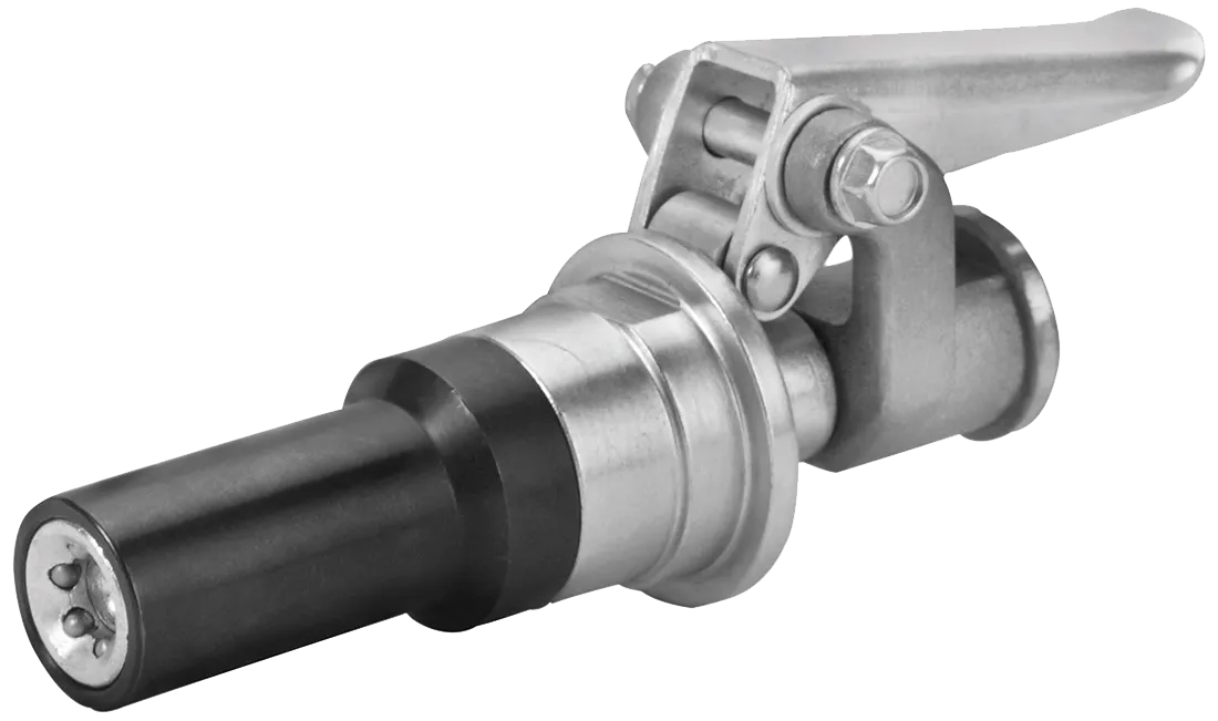 Groz gribekobling 1/8" BSPT t/smørenipler H1-3