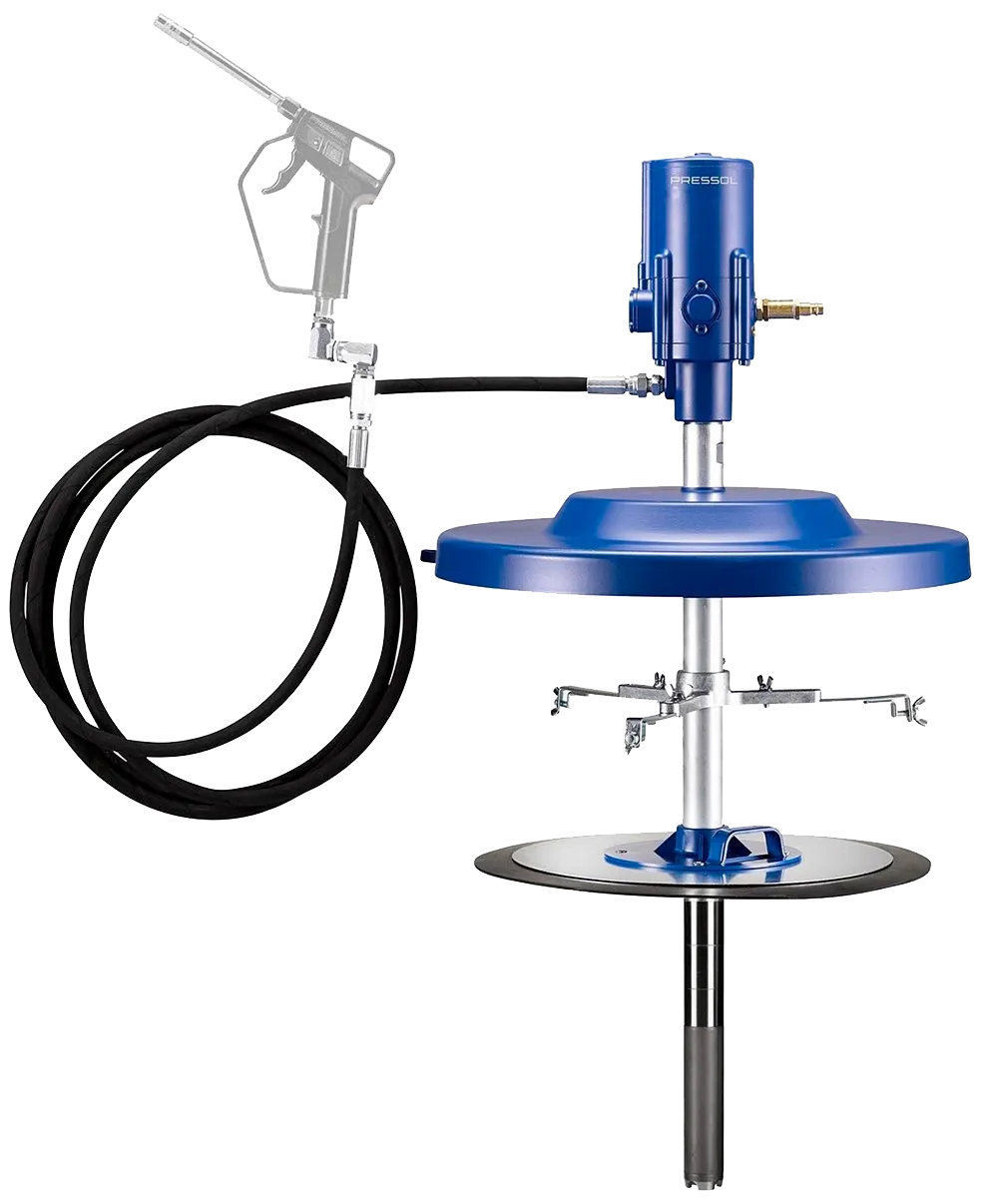 Pressol pneum. fedtsmøresæt t/50kg tromle