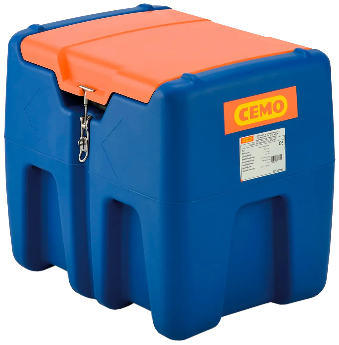 Cemo adBlue-tank 210 ltr m/12V pumpe 25 ltr/min