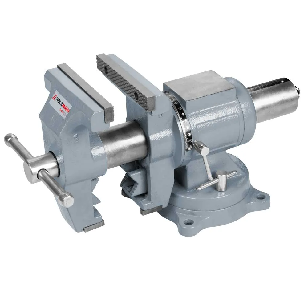Arbeidsbenk skrustikke inkl. dreieplate Holzmann WBS150M