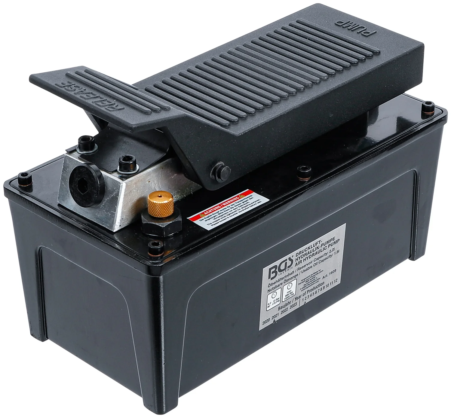 Trykluft-hydraulikpumpe | 689 bar / 10.000 PSI