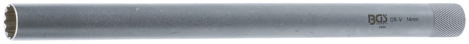 Tændrørstop tolvkant, ekstra lang | 10 mm (3/8") | 14 mm