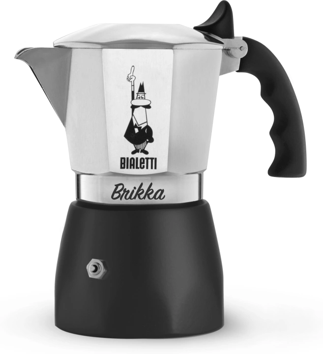 Bialetti kaffetrakter brikka 2tz svart