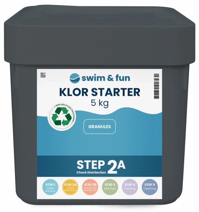 Swim & Fun Klor Starter Fast Dissolving Granules 5 kg