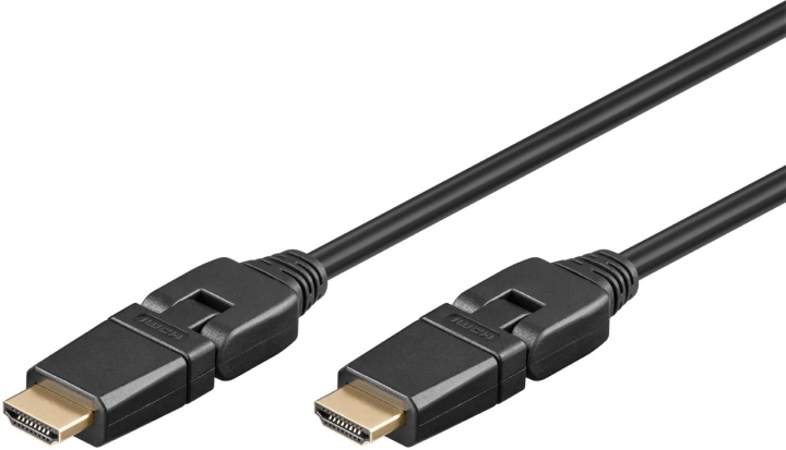 Pro HDMI 2.0 360° - 1.5m - Svart