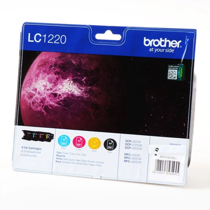 Brother LC1220VALBP - Valuepack (BKCMY)