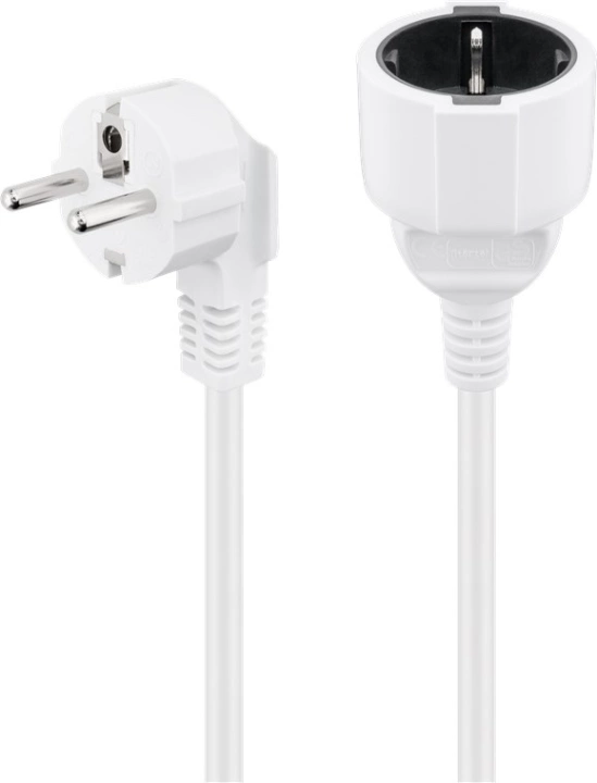 Pro Power cable C13 Ext. - White - 10m