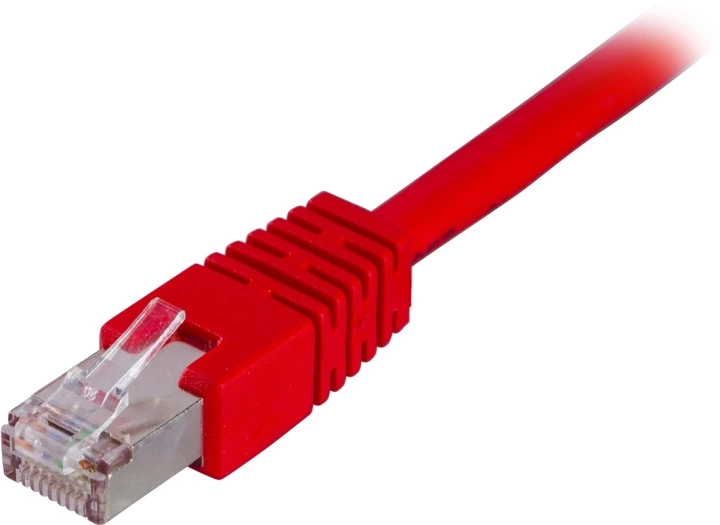 Deltaco LAN CAT 6 - F/UTP - Rød - 0.7 meter