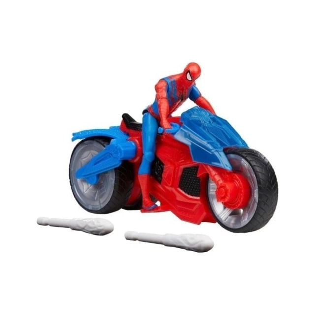 Spider-Man Web Blast Cycle incl 10 CM Fig