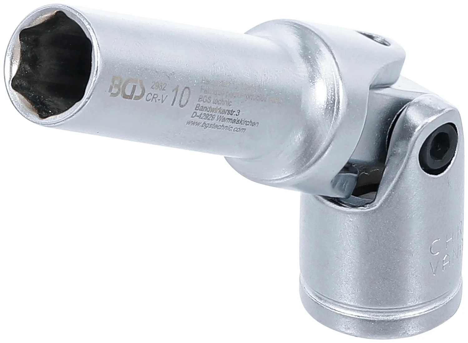 Leddelt gløderørstop sekskant | 10 mm (3/8") | 10 mm