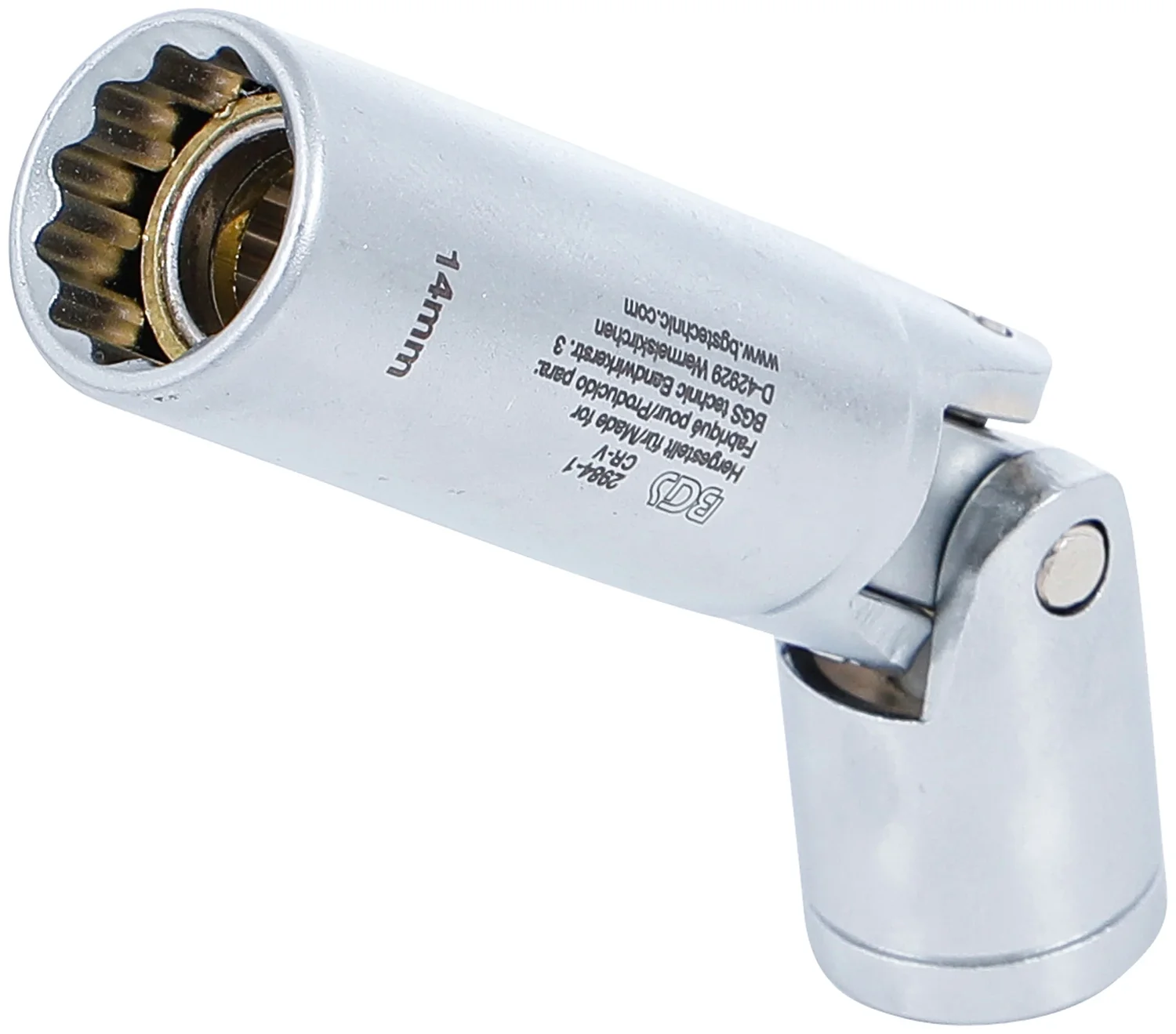 Leddelt tændrørstop tolvkant | 10 mm (3/8") | 14 mm