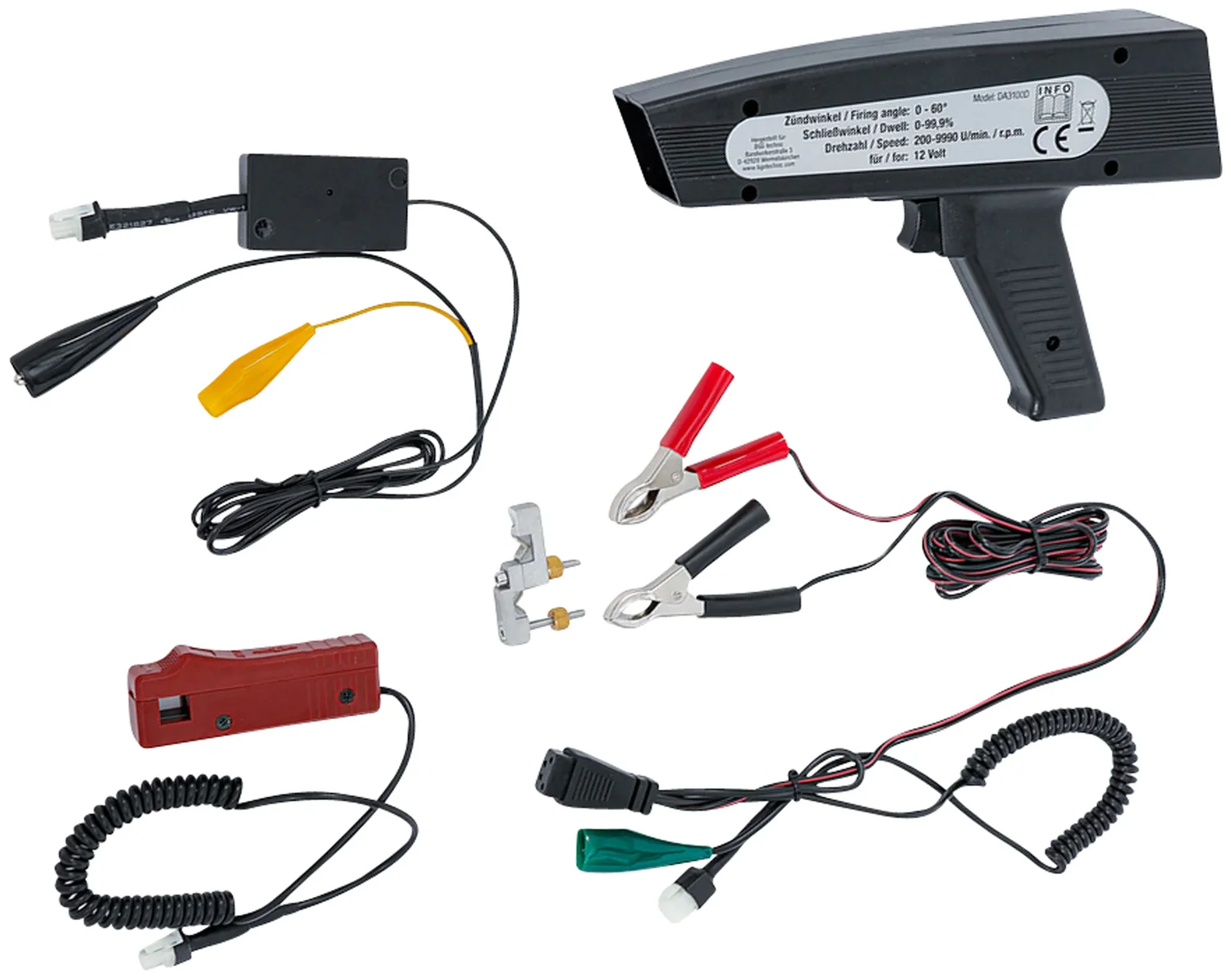 Digital tændpistol | til benzin- og dieselmotorer