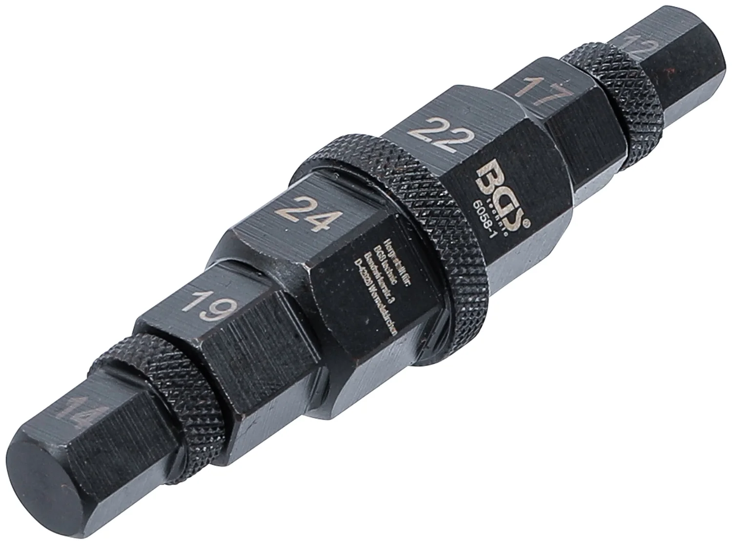 Motorcykel-specialtop | 10 mm (3/8") | 12 - 24 mm
