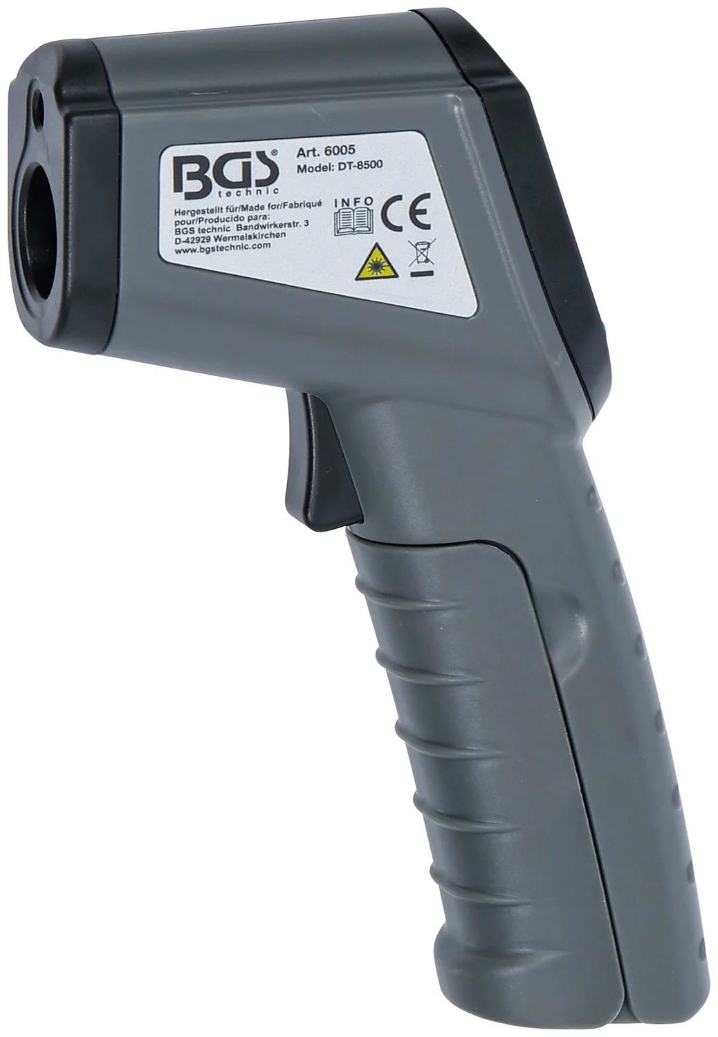 Digitalt lasertermometer | -50 °C til +500 °C