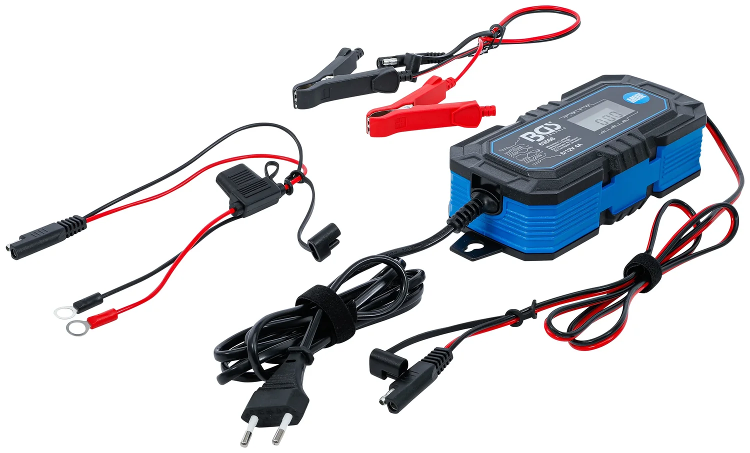 Digital batterioplader | 6/12 V | 4 A